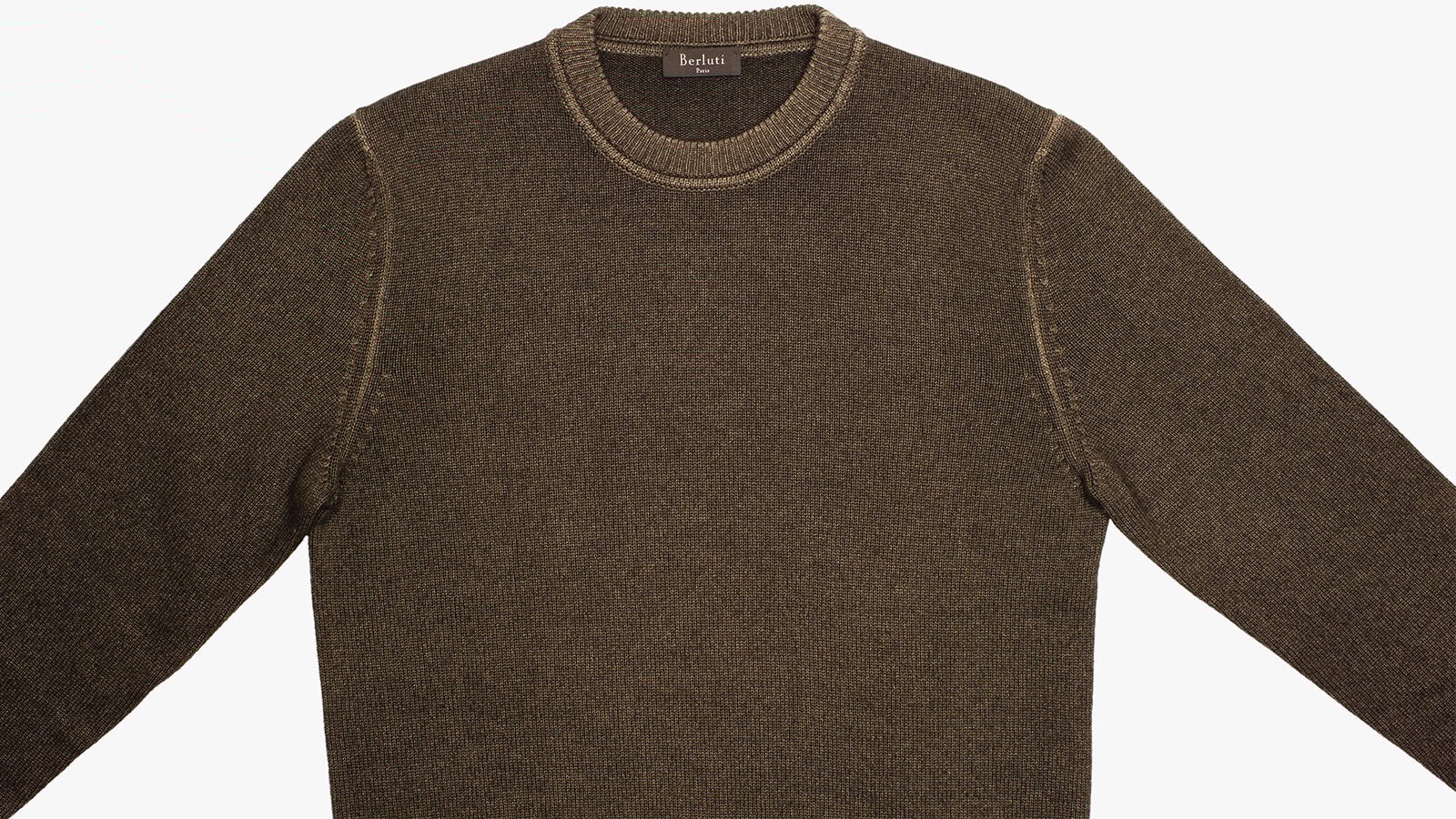 How does one wash a cashmere sweater Berluti